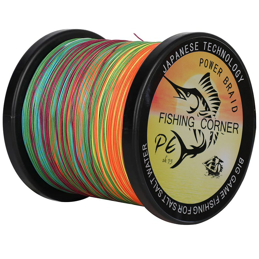 Ice Fishing Line - 12 nici pleciona żyłka wędkarska 1500m