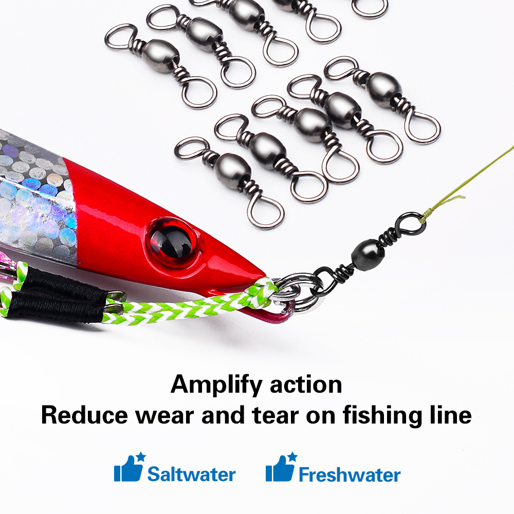 100 sztuk krętliki wędkarskie  – Monofilament Line recenzja i cena