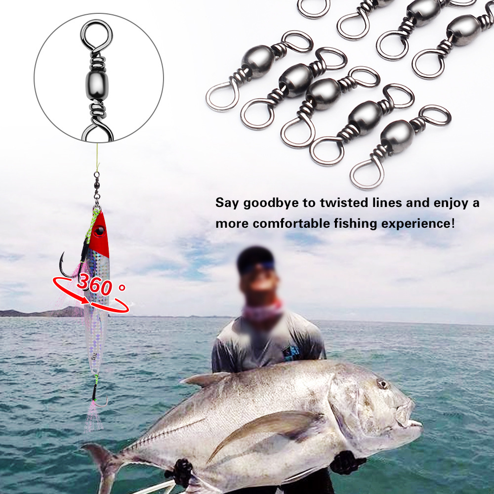 100 sztuk krętliki wędkarskie  – Monofilament Line recenzja i cena
