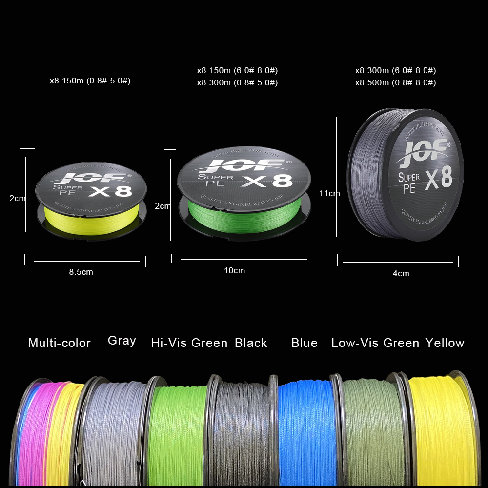 JOF odlewanie 8x150m 300m 500m – Copolymer Line recenzja i cena