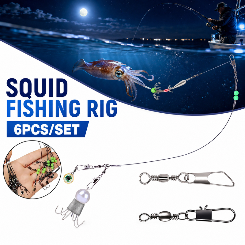6 szt. zestawów do połowu kała – Saltwater Line recenzja i cena
